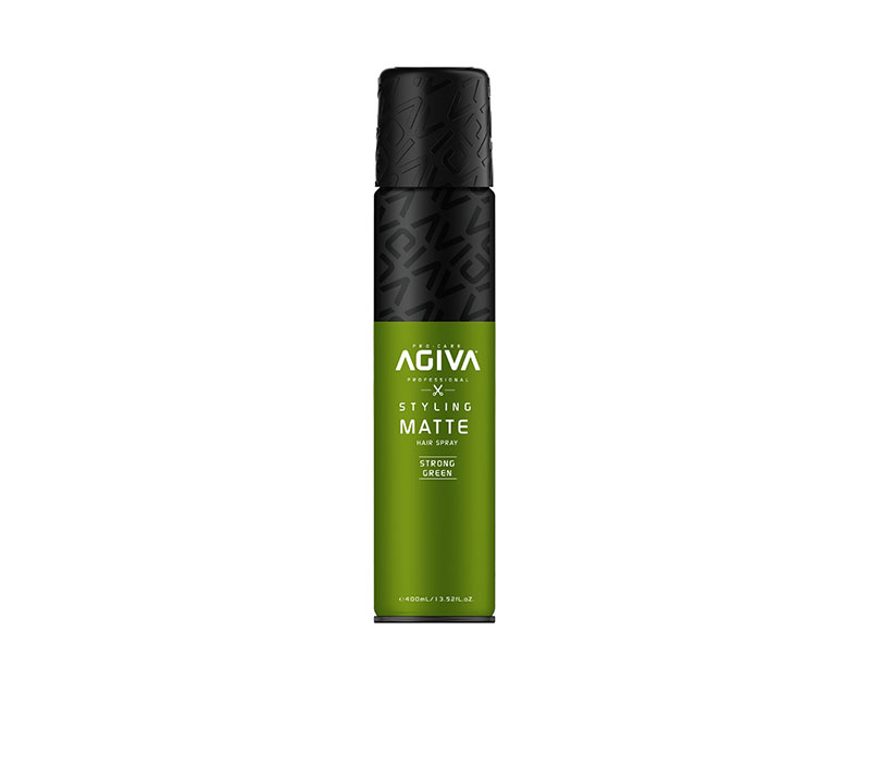 AGIVA STYLING MATTE HAIR SPRAY STRONG GREEN 400ML