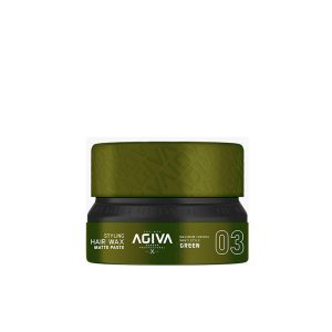AGIVA HAIR STYLING HAIR WAX MATTE PASTE GREEN 03 155ML NUEVO FORMATO