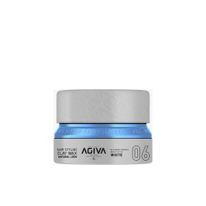 AGIVA HAIR STYLING CLAY WAX NATURAL LOOK WHITE 06 155ML NUEVO FORMATO