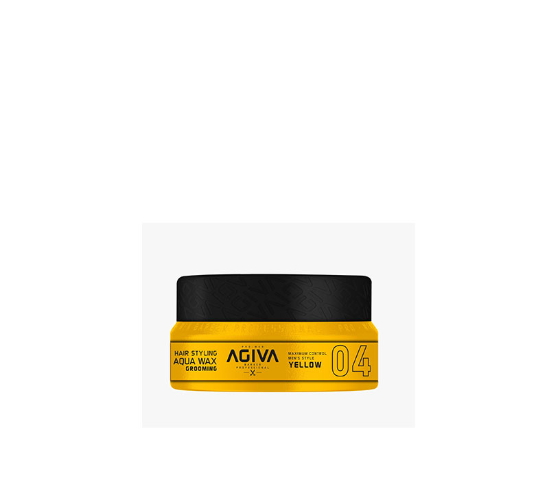 AGIVA HAIR STYLING AQUA WAX GROOMING YELLOW 04 90ML NUEVO FORMATO