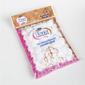 BIFULL BOLSA 40 BOLAS DE ALGODON LUX