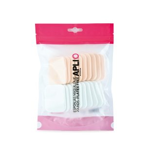 BIFULL ESPONJAS MAQUILLAJE RECTANGULARES APLI SIN LATEX 20UDS