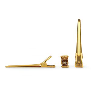 BIFULL PINZA CURVADA METALICA PEQUEÑA 6.8CM 10UNDS PIN BASIC