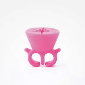 BIFULL TOPFINGER PINK ANILLO SOPORTE ESMALTE