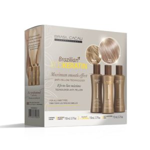 KIT BRASILIAN ECOKERATIN TRAT. 3x110ml