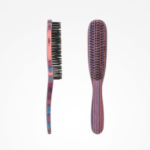 BIFULL CEPILLO RECTANGULAR STRIPED WOOD BROWN