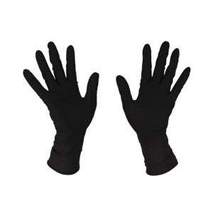 BIFULL GUANTES LATEX NEGROS 5 PARES