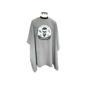 BIFULL BARBER SKULL CAPA RAYAS CON ESTAMPADO CALAVERA 1.50X1.50M