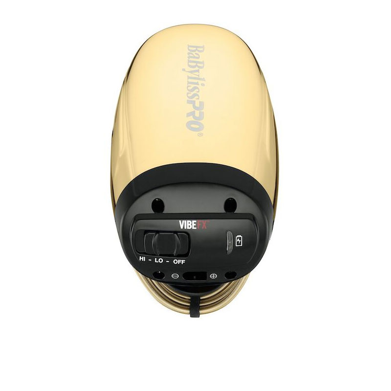 CORD/CORDLESS MASSAGER GOLD VIBEFX