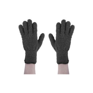 GUANTES MICROFIBRA PARA DECOLORACIÓN NEGROS PACK 2UDS
