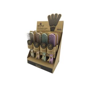 EXPOSITOR CEPILLOS RECTANGULARES BIODEGRADABLES BIOFRIENDLY 12 UNDS BIFULL