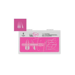 SOFT GEL TIPS MEDIUM ALMOND 500PCS