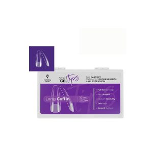 SOFT GEL TIPS LONG COFFIN 500PCS