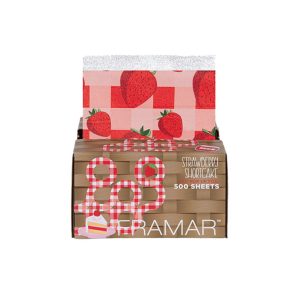 PAPEL DE ALUMINIO COLORACIÓN STRAWBERRY SHORTCAKE 500 LÁMINAS 12,7CM X 27,9CM