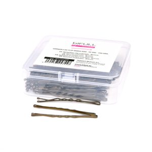 CLIP ONDULADO 59MM BRONCE CAJA 150 UNDS BIFULL