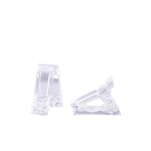 CLIP DE UÑAS TRANSPARENTES 5 UNDS MICA BIFULL