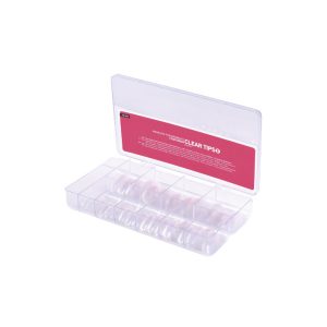 CLEAR TIPS 520 UDS TRANSPARENTES CON FORMA ESTÁNDAR BIFULL