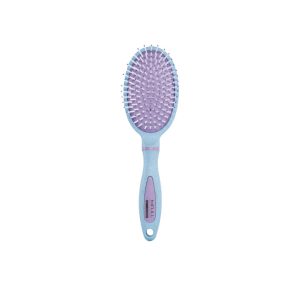 BIO OVAL PASTEL COLOUR · CEPILLO 100% BIODEGRADABLE DE FIBRA DE TRIGO · AZUL
