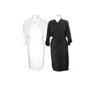 BATA CLIENTA BLANCA SEDA TALLA ÚNICA WRAP SILK WHITE MOD.20030 POLYESTER TIPO SEDA ANTIDECOLORACIÓN