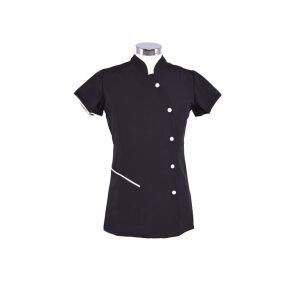 CHAQUETA NEGRA ESSENCE ANTIBACTERIANA TALLA 38 JORPAL