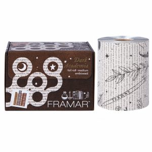 FRAMAR EMBOSSED ROLL MEDIUM DARK ACADEMIA 320 FT.