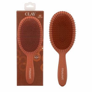 FRAMAR DETANGLE BRUSH - NEUTRALS TERRA CLAY