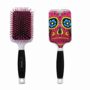 BIFULL CEPILLO RAQUETA CALAVERA PINK