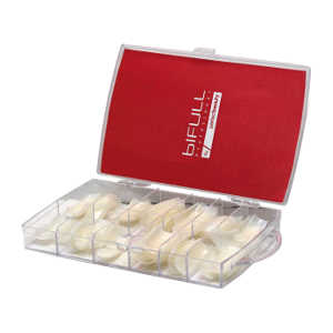 BIFULL TIPS UÑAS MANICURA FRANCESA 100 UDS.