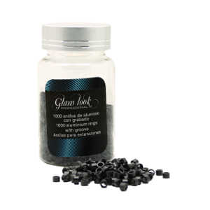 BIFULL ANILLAS ALUMINIO NEGRAS 1000 UDS.