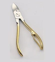 TITANIA REF. 31441 ALICATE DE UÑAS DORADO