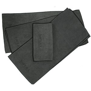 BIFULL TOALLA NEGRA 75 X 35 cm 6 UDS.