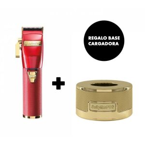 KIT BABYLISS CLIPPER RED FX+REGALO BASE CARGA