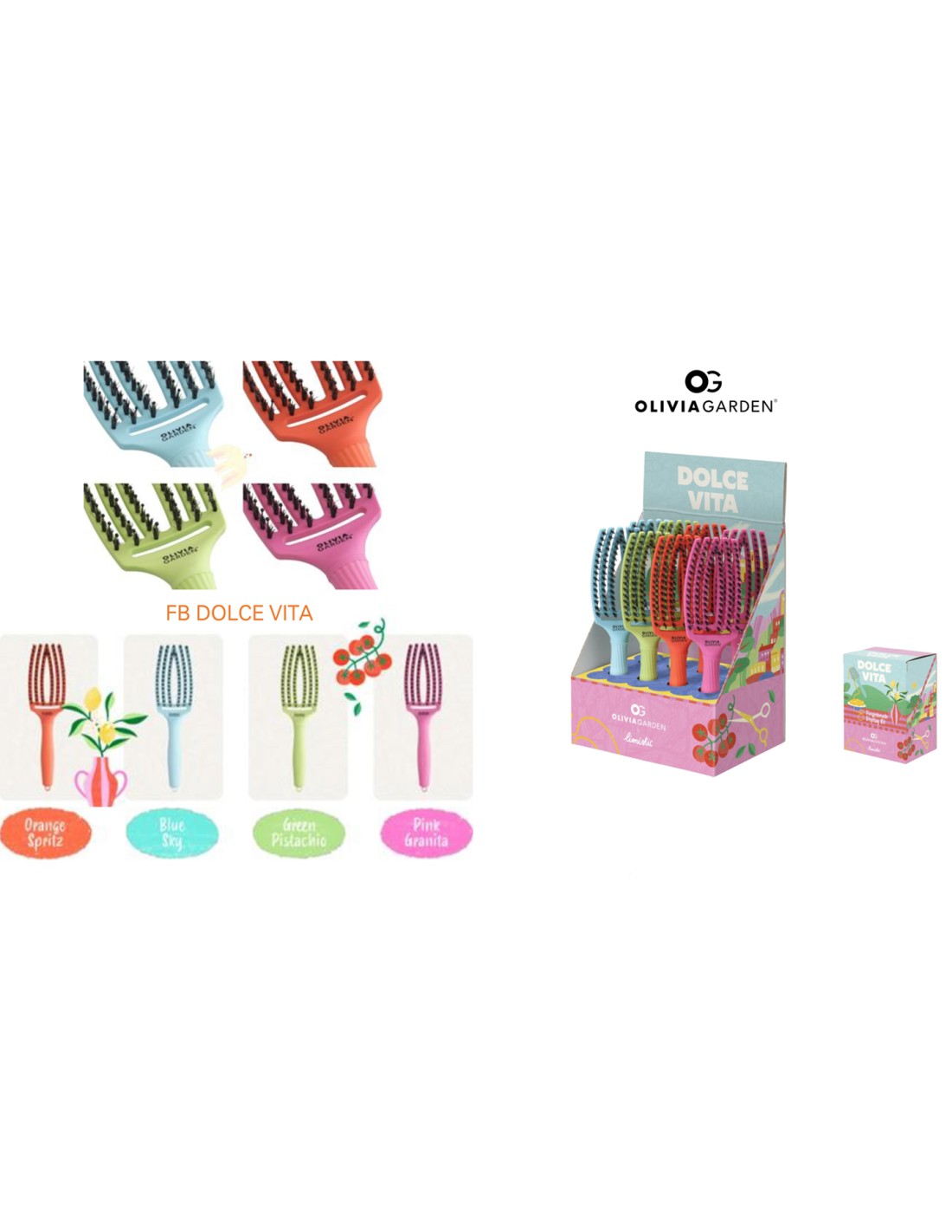 EXPOSITOR DOLCE VITA OLIVIA GARDEN 8 UNIDD