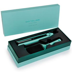 CORIOLISS C1 PLANCHA PARA EL CABELLO PROFESIONAL + THE PADDLE GREEN MINT COLLECTION