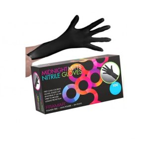 FRAMAR MIDNIGHT MITTS NITRILE GLOVES 100