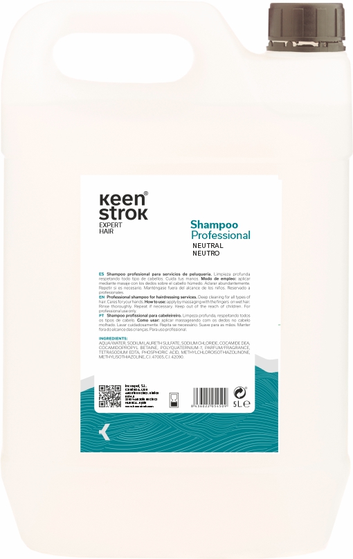 GARRAFA DE CHAMPU NEUTRO 5L