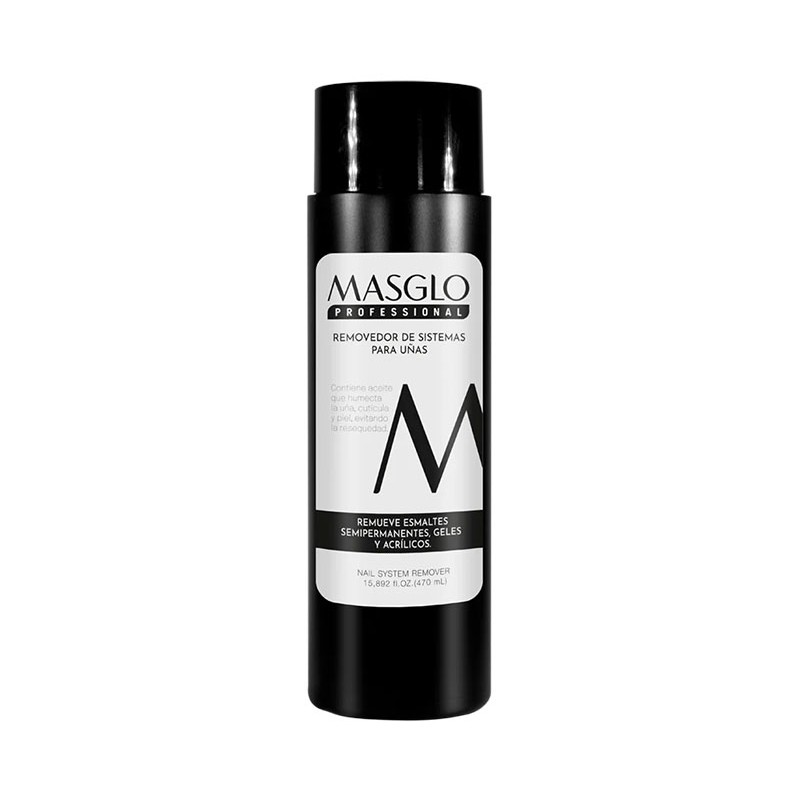 Masglo removedor de sistema para uñas 470ml