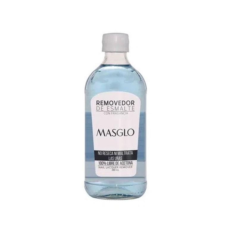 Removedor De Esmalte Con Fragancia Azul 480ml Masglo