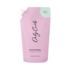 Only curls all curl cleanser 500ml – refill pouch