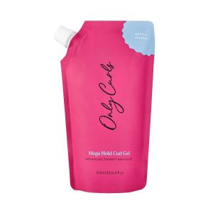Only curls mega hold curl gel 500ml – refill pouch